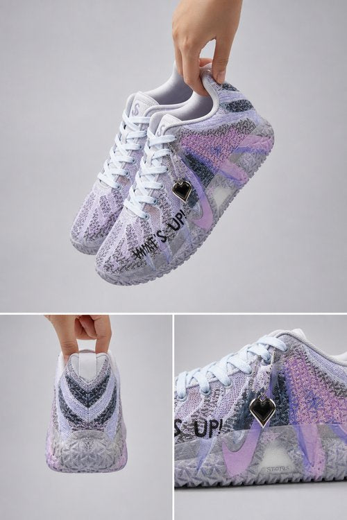 Nike Ja 3 Custom Basketball Shoes – Shadow Unleashed Dark Edgy Anime Street Design, Futuristic ZoomX Performance Sneakers