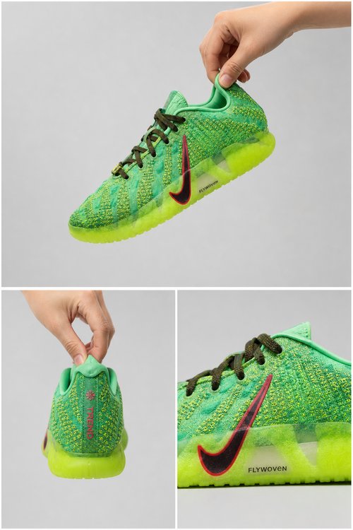 Nike Ja 3 Custom Basketball Shoes – Nature Mode Pixel Game Design, Futuristic ZoomX Performance Sneakers
