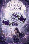 Hand-Crafted Rework Floral Custom Sneakers – Purple Bloom Embroidery Design, Unique Handmade Shoes, Artistic Streetwear Footwear