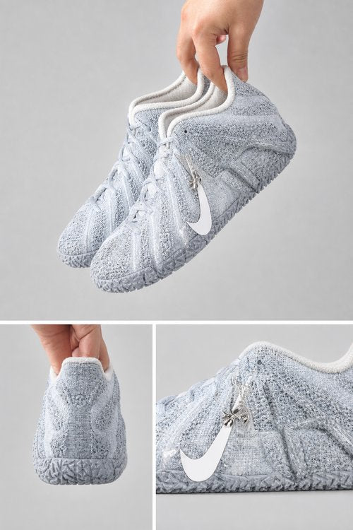 Nike Ja 3 Custom Basketball Shoes – Frozen Realm Ice Winter Fantasy Design, Futuristic ZoomX Performance Sneakers