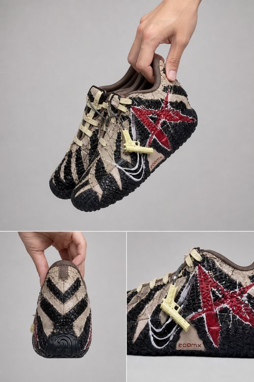 Nike Ja 3 Custom Basketball Shoes – Black Red Warrior Design with ZoomX Cushioning & Street Style Details