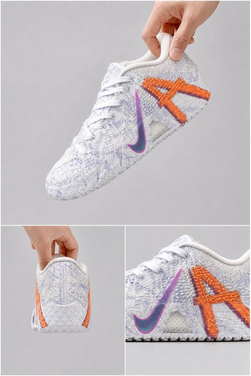 Nike Ja 3 Custom Basketball Shoes – Dream All Star Purple Galaxy Design, Futuristic ZoomX Performance Sneakers