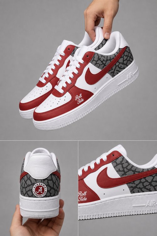Red White Low Top Sneakers, Retro Streetwear Shoes, Sporty Casual Shoes