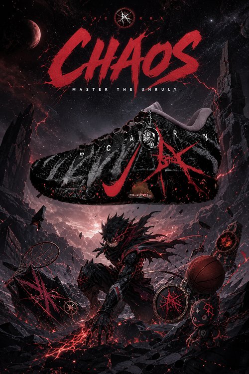 Nike Ja 3 Custom Basketball Shoes – Chaos Dark Chaos Warrior Design, Futuristic ZoomX Performance Sneakers