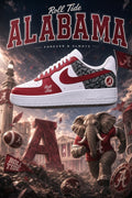 Red White Low Top Sneakers, Retro Streetwear Shoes, Sporty Casual Shoes