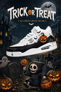 Custom Gradient Hand‑Painted AJ3 Sneakers Trick Or Treat Halloween Limited Edition Pumpkin Bat Ghost Custom Basketball Shoes