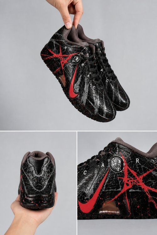 Nike Ja 3 Custom Basketball Shoes – Chaos Dark Chaos Warrior Design, Futuristic ZoomX Performance Sneakers