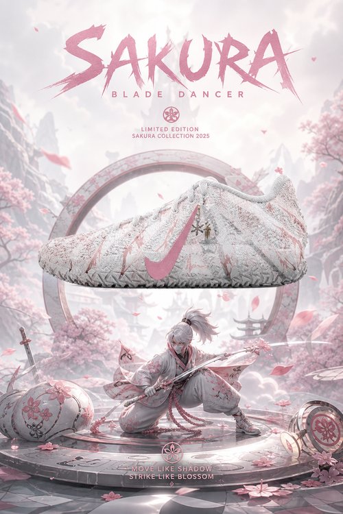 Nike Ja 3 Custom Basketball Shoes Sakura Pink Edition, Performance Sneakers with Japanese Inspired Design