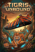 Custom Nike Ja 3 Basketball Shoes, Hand Painted Tiger Design Sneakers with Tigris Unbound Jungle Artwork